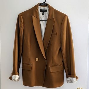 J Crew Dover Blazer in Brown Italian Wool